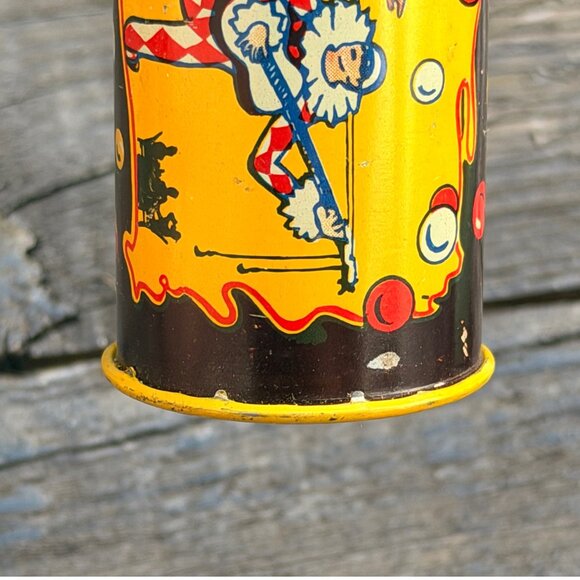 Vintage 1950's Kirchhof Tin Litho "Life of The Party" Noisemaker New Years Eve - Picture 7 of 12